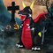 8Ft Halloween Outdoor Blow Up Giant Dragon Holiday Decor W/ Wings And Led Lights